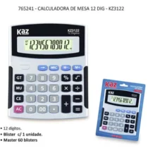 Calculadora De Mesa Kz3122 12 Díg. - Kaz