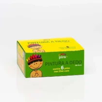 Pintura A Dedo C/ 6 Cores 15 ml - Piratininga