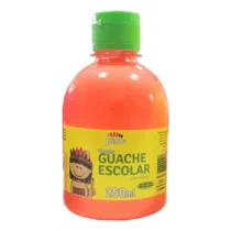 Tinta Guache Laranja Neon C/ 250 ml - Piratininga