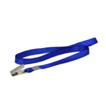 Cordão Azul  P/ Crachá C/ Presilha 1 UN.  - Kaz