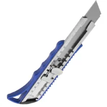 Estilete Metal 18mm Largo Azul - Onda