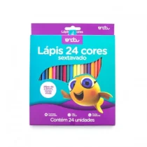 Lápis De Cor Sextavado C/ 24 Cores - Onda
