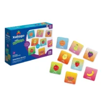 Jogo Da Memória Frutas C/ 24 Pçs. De Madeira - Xalingo (3+)