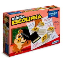 Carimbos Vogais Minha Escolinha 10 Um. - Xalingo (4+)