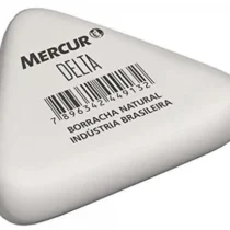 Borracha Delta Triangular Branca - Mercur