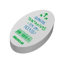 Borracha Oval Frases - Mercur