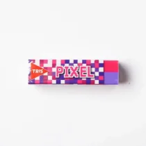 BORRACHA PIXEL ROSA E LILÁS - TRIS