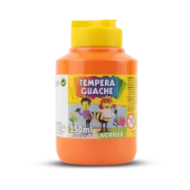 Tinta Guache  Laranja  250ml - Acrilex