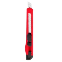 Estilete Plástico Vermelho 9 mm Estreito - Onda