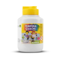 Tinta Guache  Branco  250ml - Acrilex