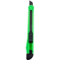 Estilete Plástico Verde 9 mm Estreito - Onda