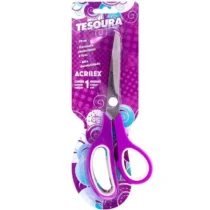 Tesoura Multiuso Roxa 19 cm - Acrilex