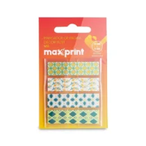 Marcador De Pág. Décor Post 402 C/ 80 Fls. 45 mm X 12 mm - Maxprint