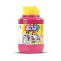 Tinta Guache  Rosa 250ml - Acrilex