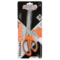 Tesoura De Picotar De Aço Inox 24 cm - Brw