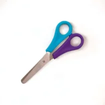 TESOURA ESCOLAR CABO AZUL E ROXO 13 CM - ONDA
