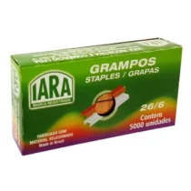 Grampo Cobreado 26/6 C/ 5000 UN. - Iara