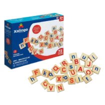 Abc Maiúsculas E Minúsculas C/ 72 Pçs. - Xalingo  (4+)
