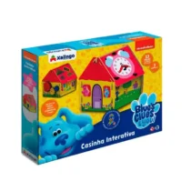 Casinha Interativa Blue'S Clues C/ 14 Pçs. E 3 Engrenagens - Xalingo