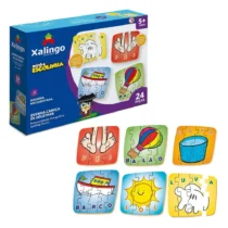 Quebra-Cabeças Soletrar Minha Escolinha 24 Pçs. - Xalingo (5+)