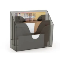 Organizador Triplo Office Fumê - Maxcril