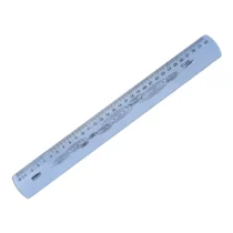 Régua Flexível Azul 30 cm - Maxcril