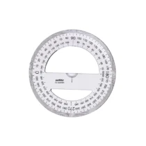 Transferidor 360° Graus New Line Cristal - Maxcril