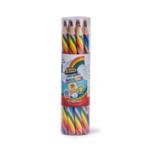 LÁPIS JUMBO ARCO ÍRIS CX. C/ 12 UN. - LYKE