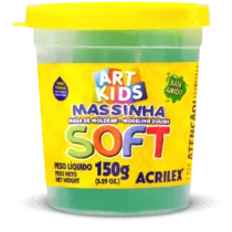 Massa De Modelar Soft 150G Verde - Acrilex