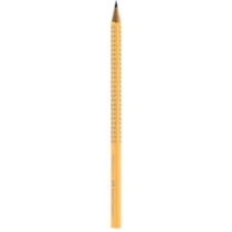 Lápis Grafite Grip Triangular Tom Pastel Laranja - Faber-Castell