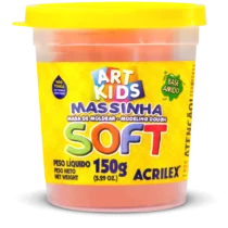 Massa De Modelar Soft 150G Laranja - Acrilex
