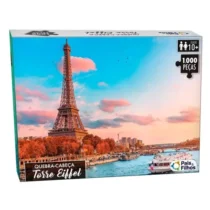 Quebra-Cabeça Torre Eiffel C/ 1.000 Pçs. 63,7 Cm X 45,5 Cm - Pais &Amp