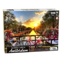 Quebra-Cabeça Amsterdam C/ 500 Pçs. 54 Cm X 37 Cm - Pais &Amp