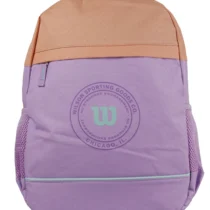 Mochila Em Poliéster Roxa E Salmão - Wilson