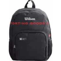 Mochila Em Poliéster Preta D. Branco E Vermelho- Wilson