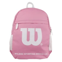 Mochila Em Poliéster Rosa E Branco - Wilson