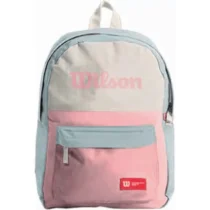 Mochila Em Poliéster Rosa E Azul - Wilson