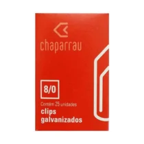 Clips Galvanizados N° 8/0 C/ 25 UN. - Chaparrau