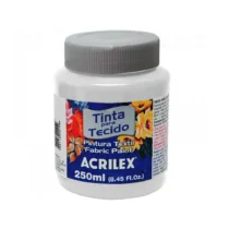 Tinta P/ Tecido Branco 250 ml - Acrilex