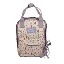 Mochila Mini Quadrada Rosa By Sof - Sabra