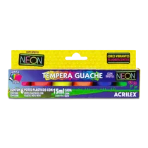 Tempera Guache Neon 15 ml  C/ 6 - Acrilex