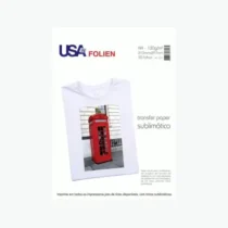 Papel Transferidor Sublimático Ink Jet A4 100 g/m² C / 50 Fls. - Usa Folien