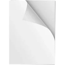 Papel Vinil Branco Adesivo A4 127 Micra 50 Fls. - Usa Folien
