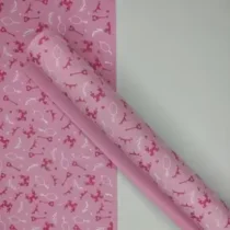 Folha Eva Estampado Rosa De Princesa 40 cm X 60 cm  - Make+