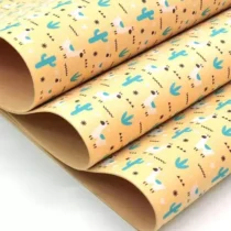 Folha Eva Estampado Lhamas 40 cm X 60 cm  - Make+