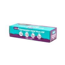 Grampeador Metal 16cm P/25 Folhas - Onda