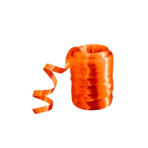Fitilho  P/ Presente Laranja 5 mm X 50 m  - Raio D' Sol