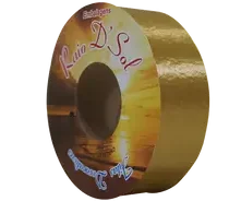 Fita Decorativa Dourada   10 m  - Raio D' Sol