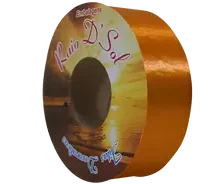 Fita Decorativa Laranja  10 m  - Raio D' Sol