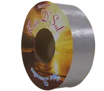 Fita Decorativa Prateado  10 m  - Raio D' Sol